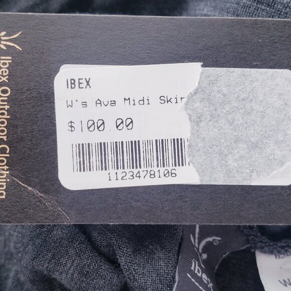 NWT IBEX Ava Midi Pencil Skirt 100% Merino Wool - SMALL - Picture 7 of 7